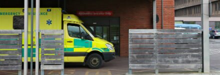 Ambulance at ED